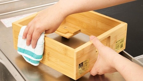 本体：拭きあげるだけでOK イメージ