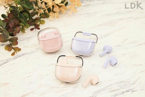 淡色のカラー展開 スリコのワイヤレスイヤホンおすすめ イメージ