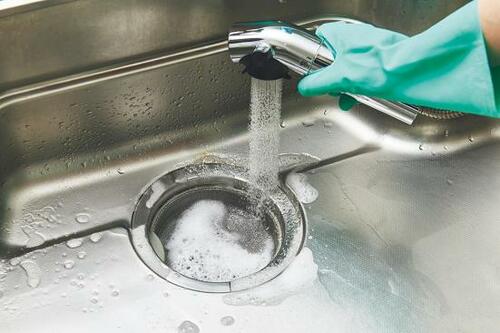 2:10分ほど放置したらキレイに洗い流す イメージ