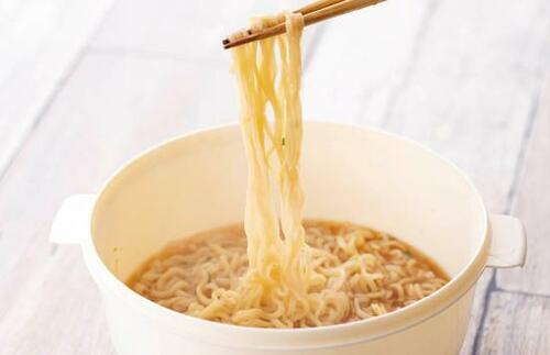ポイント2:鍋よりモチモチ麺になる