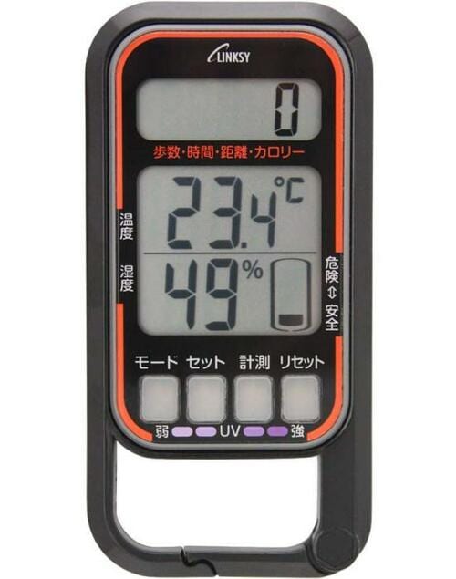 7位: 熱中症計やUVチェッカーも多機能タイプがほしい方に！ イメージ