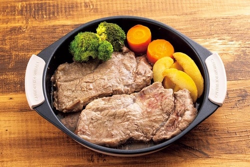 手順3:しっかり加熱されステーキ完成! ニトリのおすすめ商品おすすめ イメージ