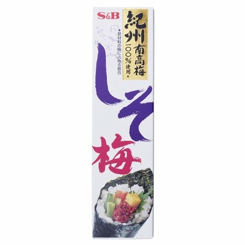 チューブ調味料おすすめ エスビー食品 しそ梅 イメージ