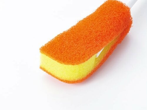 持ち手がしなやか隅まで洗えて文句なし！ イメージ