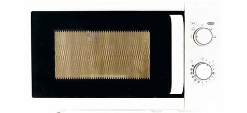 面倒なレンジ掃除はスポンジごとチン！ イメージ