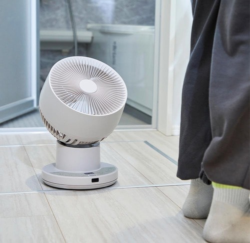 洗面所に サーキュレーターおすすめ イメージ