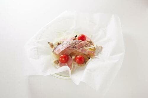 紙素材のシート＆電子レンジ調理で洗い物をほぼナシに！ イメージ2