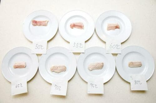 決め手はお湯の温度！火加減次第でやわらかお肉に イメージ