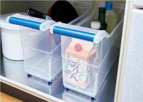 コロ付きで引き出しやすいイノマタ化学「シンク下ストッカー」 イメージ4