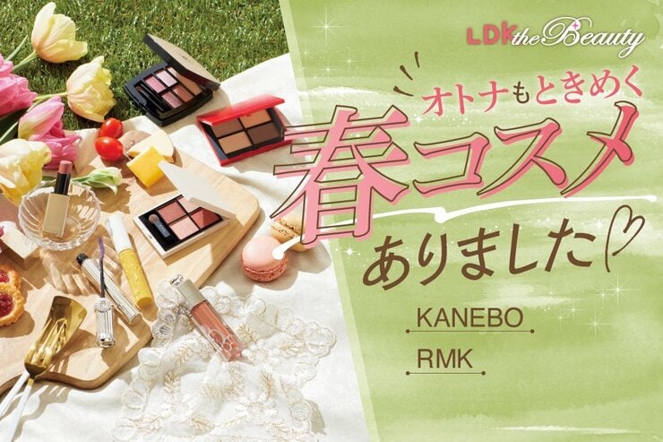 【RMKのアイシャドウ】色味も粉質よく失敗しにくい！買いの春コスメをLDKが探しました