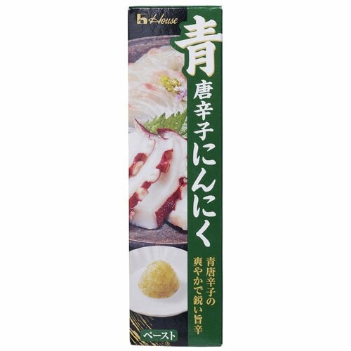 チューブ調味料おすすめ ハウス食品 青唐辛子にんにく イメージ