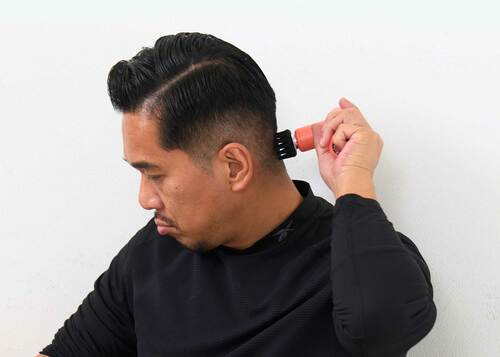 【5位】ドクターエア「エクサガン LUXE」 ミニマッサージガンおすすめ イメージ