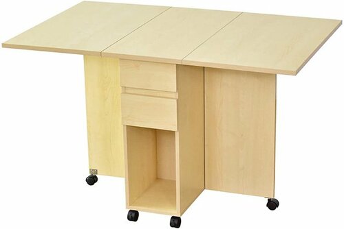 ドリス 折りたたみ ダイニングテーブル パレット イメージ
