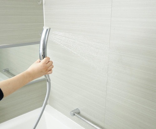 【最後のひとワザ】シャワーでお湯をかけてリセット