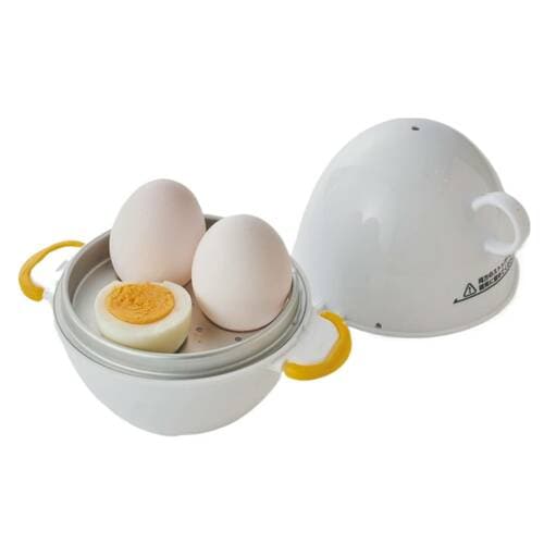  ニトリ レンジでらくチン! ゆでたまご(3個用) イメージ1