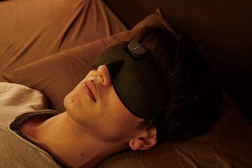 いびきを感知してくれる進化型のスマートアイマスク イメージ