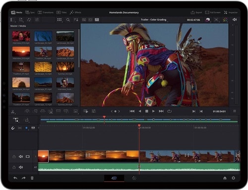 Blackmagic Design「Davinci Resolve for iPad」 iPadアプリおすすめ イメージ2