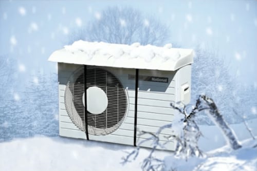雨や雪から守る エアコン室外機カバーおすすめ イメージ