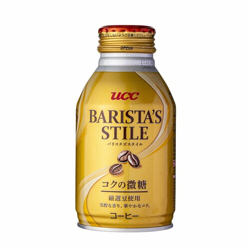 微糖ペットボトル・缶コーヒーおすすめ UCC BARISTA'S STILE 微糖 イメージ
