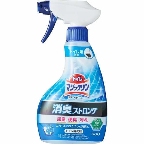 トイレ洗剤おすすめ 花王 トイレマジックリン 消臭・洗浄スプレー 消臭ストロング イメージ