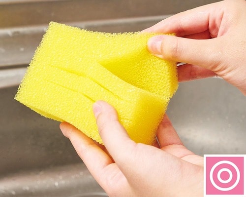好きな厚みにちぎって使える キッチンスポンジおすすめ イメージ