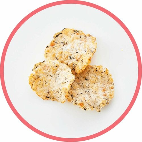 栄養補助スナックおすすめ みなさまのお墨付き ひじきと野菜のおせんべい イメージ2