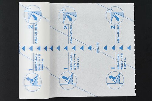 粘着クリーナーおすすめ アークランズ 粘着クリーナー 替 3巻入り  イメージ2