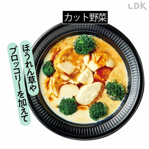 アレンジポイント：卵やカット野菜をプラス イメージ2