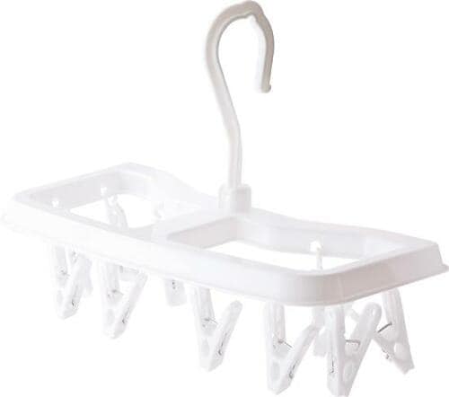 キャンドゥ「10ピンチハンガー 壁かけタイプ」 イメージ