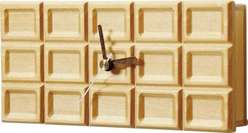 災害時にも役立つ！ 佐藤工芸「もしもクロック／チョコレート」 イメージ