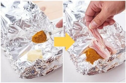グリルの隅に置いておくだけで完成“ほったらかし”ホイル包みカレー！ イメージ3