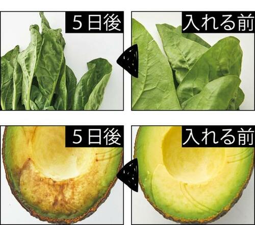 C評価: 水分がやや失われてしまった セリア「鮮度保持袋」 鮮度保持袋おすすめ イメージ2