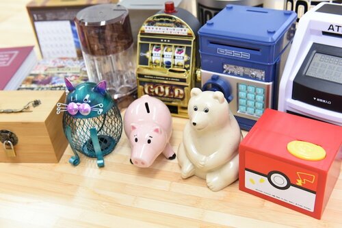 貯金箱の種類と選び方は? イメージ