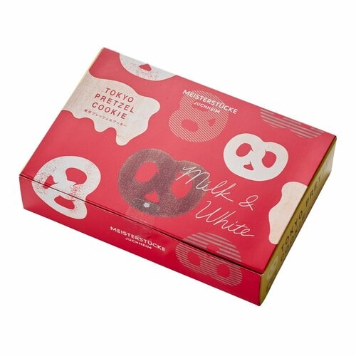 羽田空港で買えるお土産おすすめ ユーハイム 東京プレッツェルクッキー(ミルク&ホワイト) イメージ