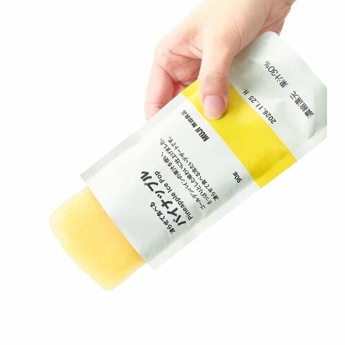無印良品のコーヒーゼリーと凍らせて食べるアイスおすすめ 無印良品 凍らせて食べる パイナップル イメージ1