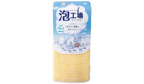 マーナ:泡工場ボディタオル:泡工場:タオル: