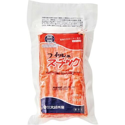7位: 7位 香りがかなりカニ 大崎水産 「フィッシュスチック 500g」 カニカマおすすめ イメージ
