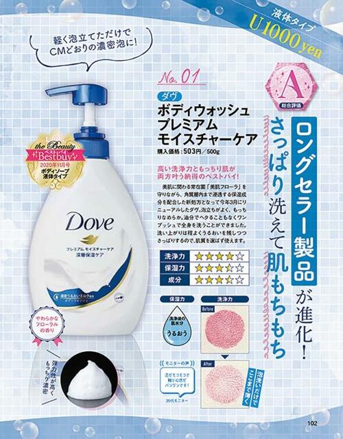 4位: もこもこ泡でお肌もちもち ダヴ「ボディウォッシュ プレミアム モイスチャーケア」 イメージ2