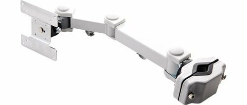 サンワサプライ:支柱取り付け液晶モニターアームCR-LA352