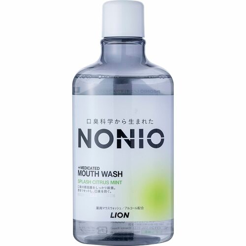 マウスウォッシュおすすめ ライオン NONIO マウスウォッシュ スプラッシュシトラスミント イメージ