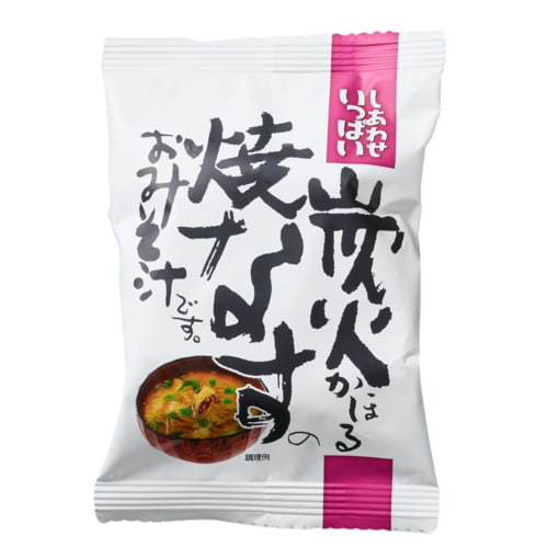 インスタント味噌汁おすすめ コスモス食品 炭火かほる焼なすのおみそ汁 イメージ
