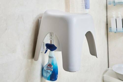 洗剤と一緒に重い樹脂のイスもかけられる イメージ