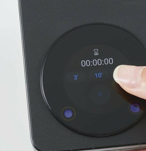 サブ画面は6つの機能を使える 折りたたみスマホおすすめ イメージ