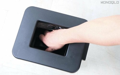 軽い力で上から押し込むだけ! 圧縮ゴミ箱おすすめ イメージ