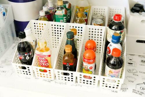 ストックのムダを省きたいなら スタンド活用で残量を見える化！ イメージ