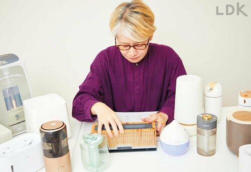 テスト4:デザイン 卓上加湿器おすすめ イメージ