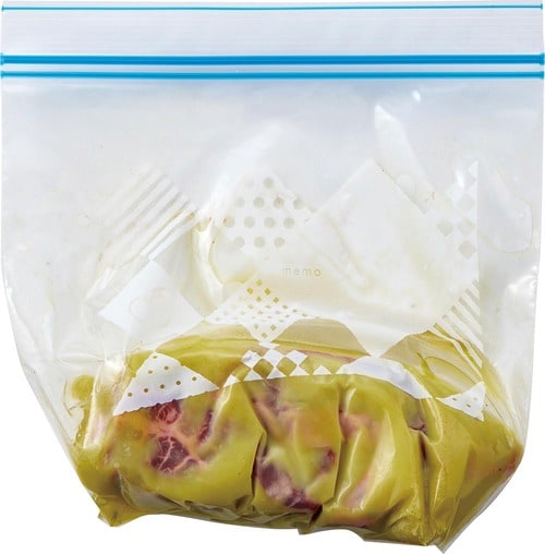 空気に触れさせないだけでなく、やわらかくする効果もあり! イメージ