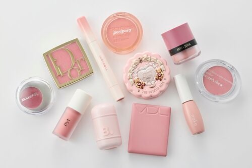 ローズチークのテスト方法 ローズチークおすすめ イメージ