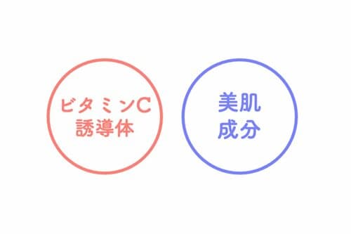 2種類のビタミンCが毛穴にアプローチ! イメージ