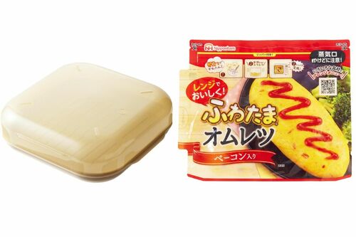 時短でおいしくつくれるオムレツバッグ&食パンクッカー オムレツ、食パンクッカーおすすめ イメージ